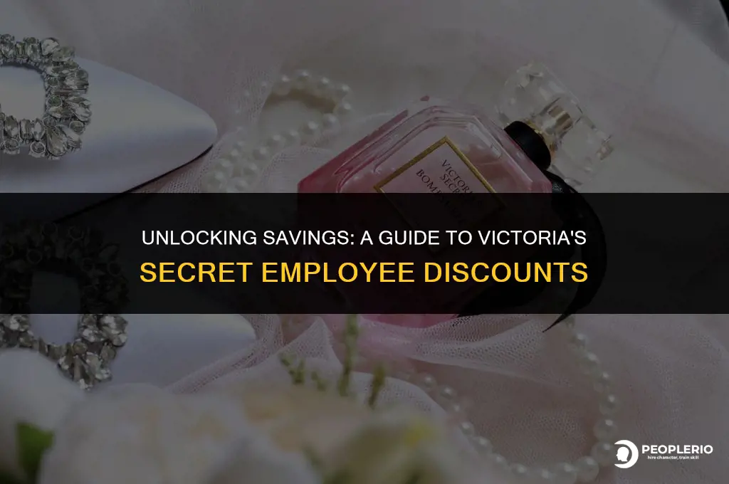 what is the employee discount at victoria