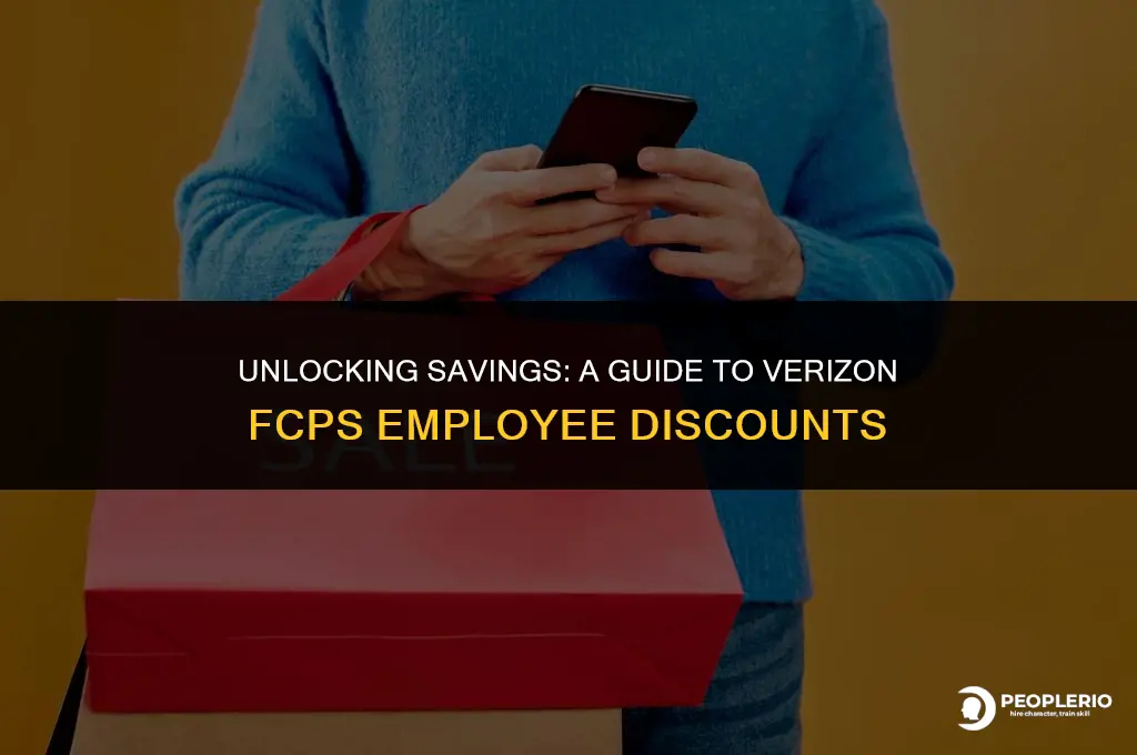 what is the employee discount rate at verizon fcps