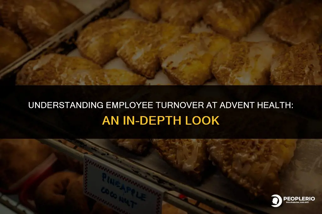 what is the employee turnover rate at advent health