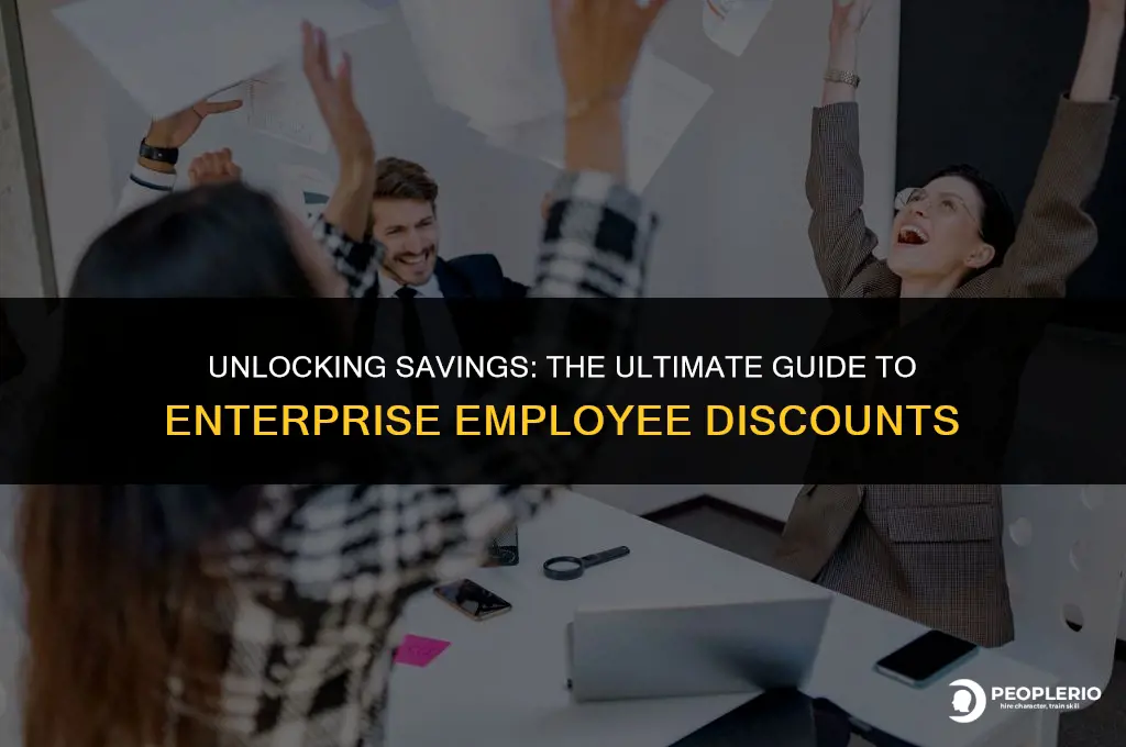 what is the enterprise employee friends discount