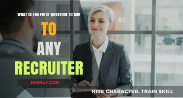 Unlocking the Interview: Your Essential First Question for Recruiters