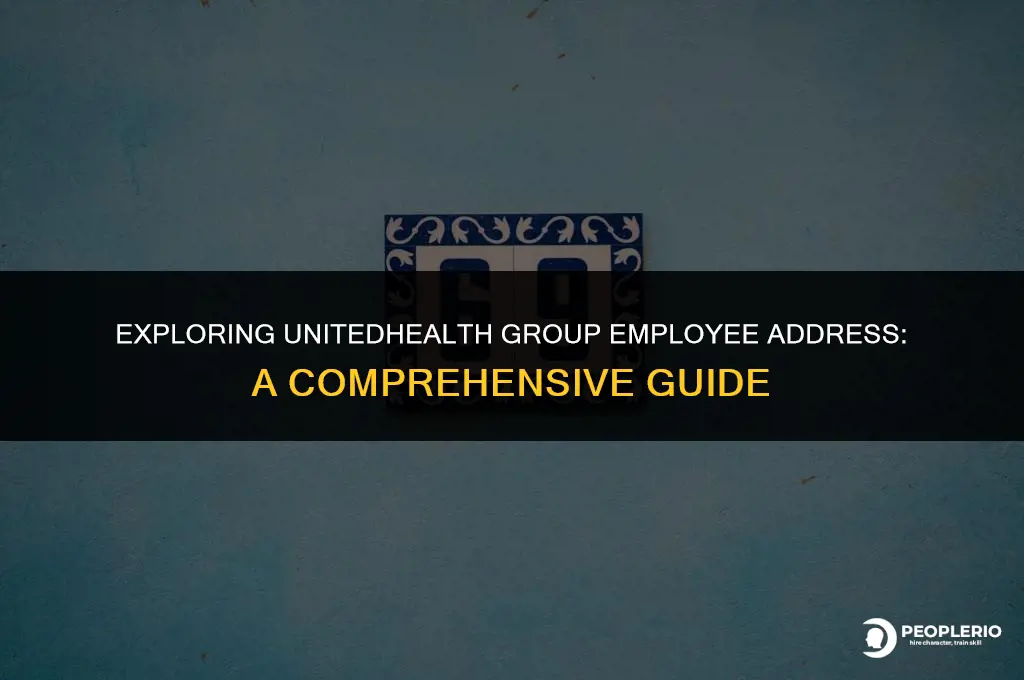 what is united health group employee address