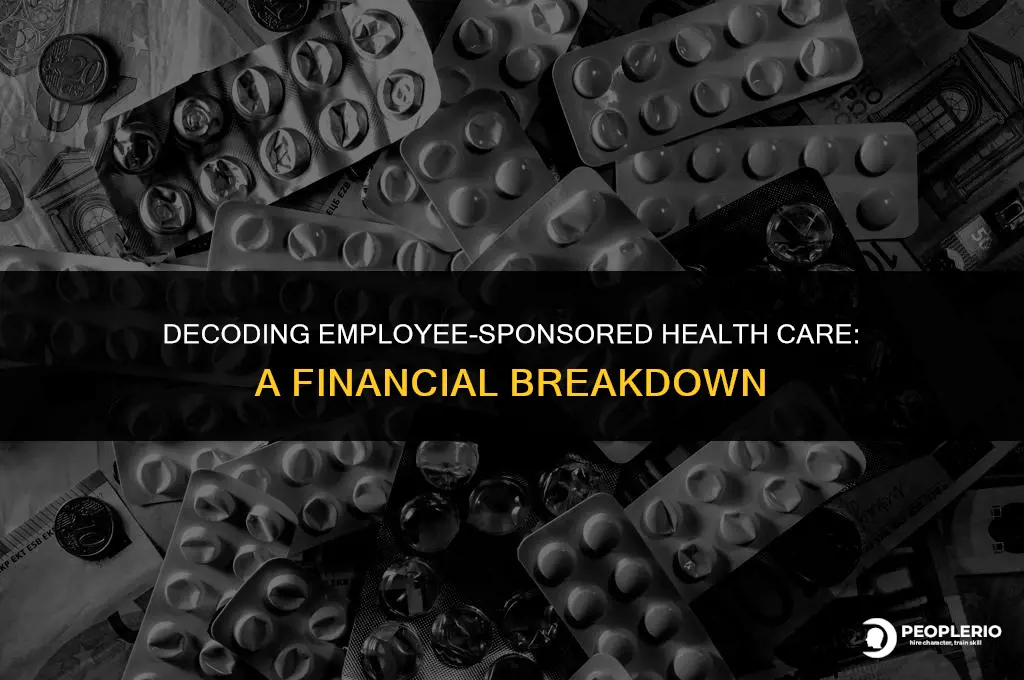what numbers contribute to employee sponsered health care coverage