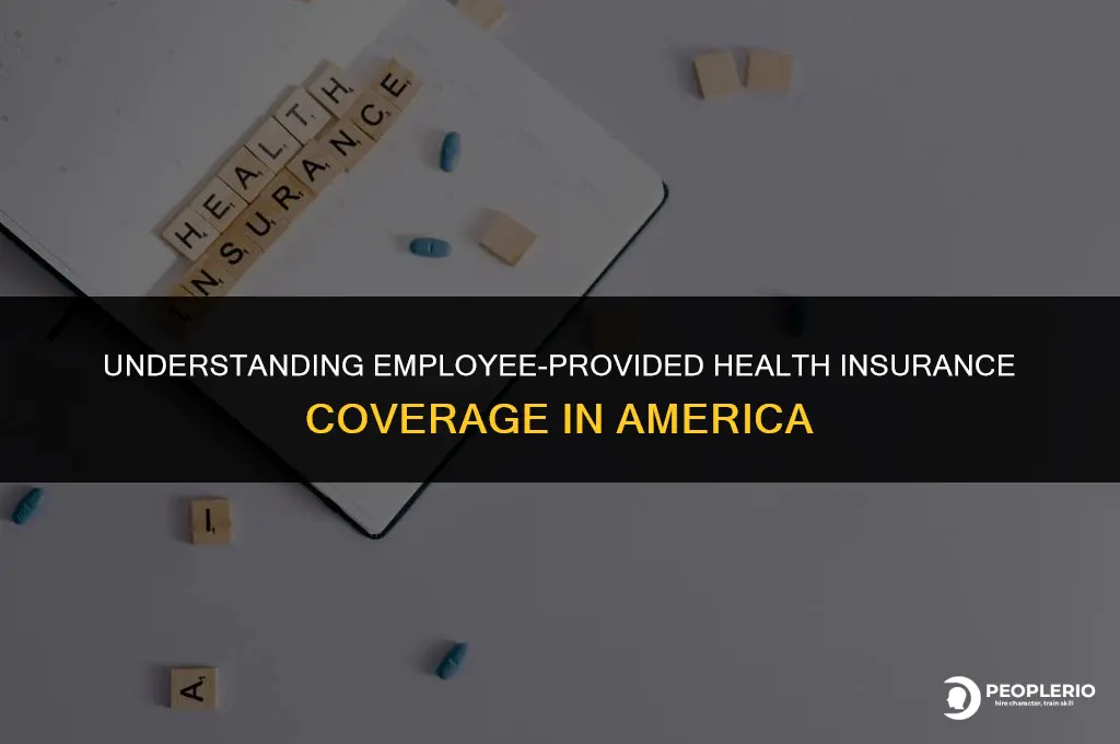 what percent of americans have employee provided health insurance