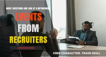 Unlocking Opportunities: Essential Recruiter Questions at Networking Events