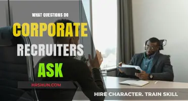 Decoding the Corporate Recruiter's Playbook: Questions You Need to Know
