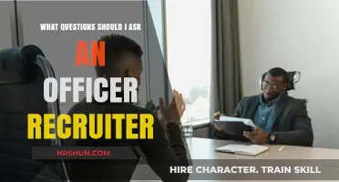 Essential Questions to Ask an Officer Recruiter: Your Path to Success