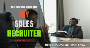 Essential Questions to Ask Your Sales Recruiter Before Accepting the Job