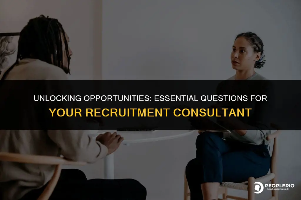 what questions to ask a recruitment consultant