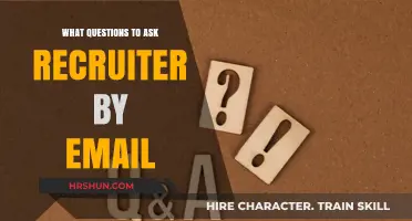 Strategic Questions to Ask a Recruiter via Email: Boost Your Interview Chances