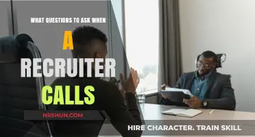 Decoding Recruiter Calls: Key Questions to Ask for a Successful Interview