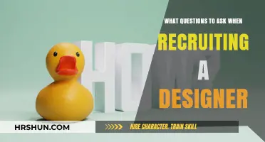 Essential Questions to Ask When Recruiting a Designer