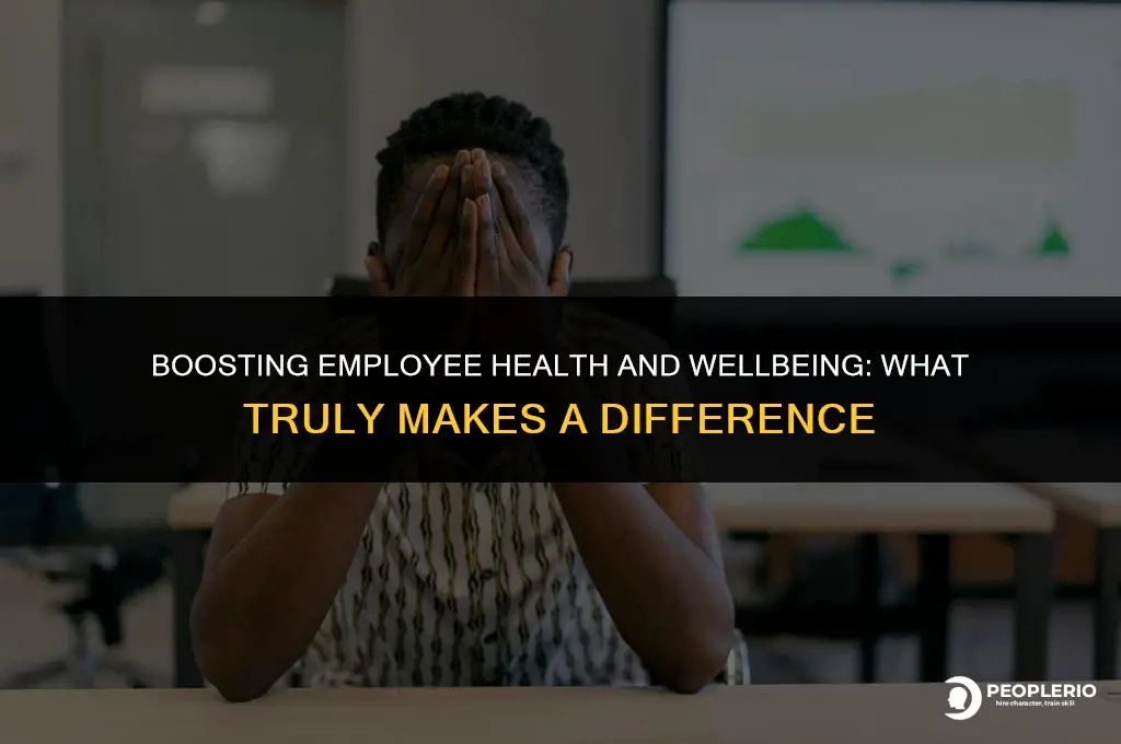 what really improves employee health and wellbeing