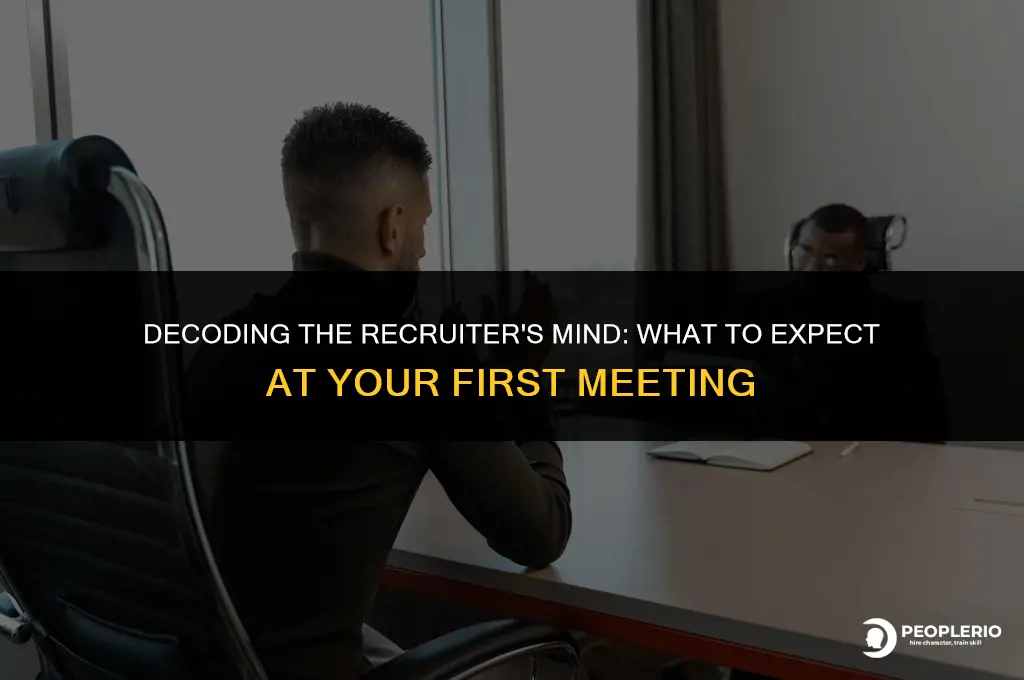 what recruiters ask first time meet