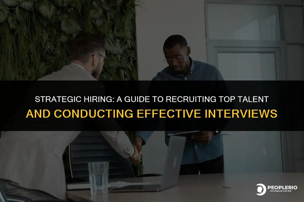 what resource includes recruiting emplyees and interviews