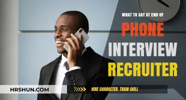 Strong Closing Statements for Your Phone Interview with Recruiters