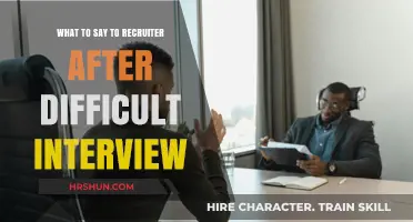 Navigating the Post-Interview Conversation: Tips for Handling Tough Recruiter Feedback