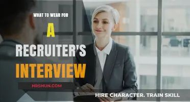 Dress to Impress: A Guide to Recruiter Interview Attire