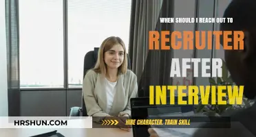 Post-Interview Outreach: Timing Your Follow-Up with Recruiters