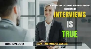 Debunking Myths: Truths About Recruitment Interviews Revealed
