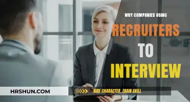 Why Companies Opt for Recruiters in the Interview Process