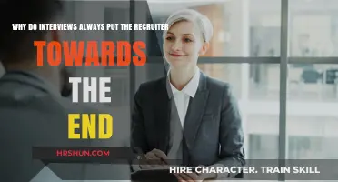Decoding the Interview Process: Why Recruiters Often Take the Backseat