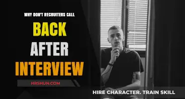 The Silent Wait: Why Recruiters Don't Call Back After Interviews