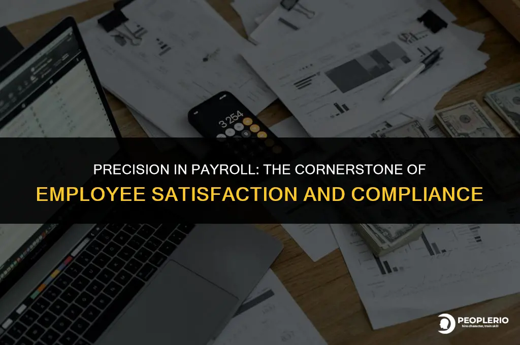 why is correct payroll calculation so important