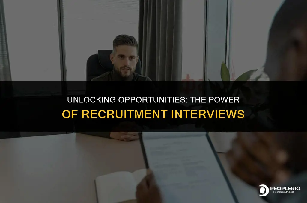 why work in recruitment interview